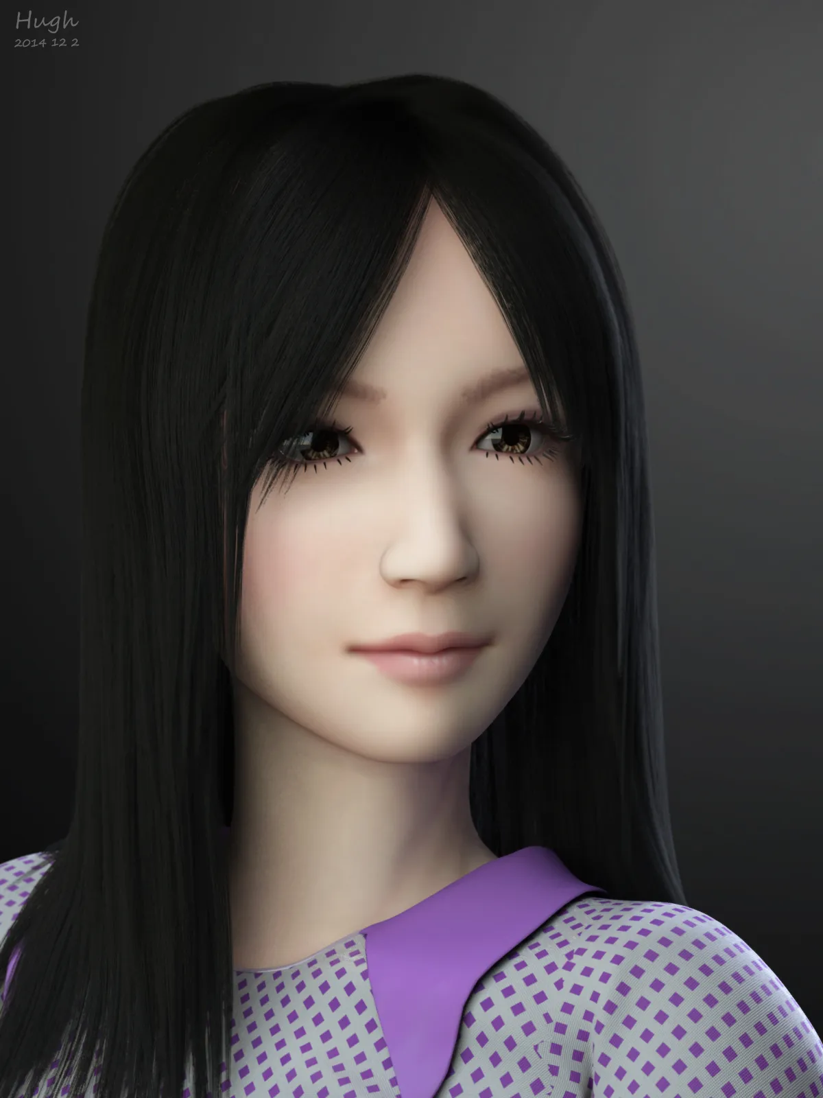 Girl Rendering