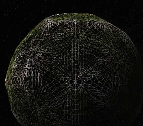 行星 LOD 细分过程演示